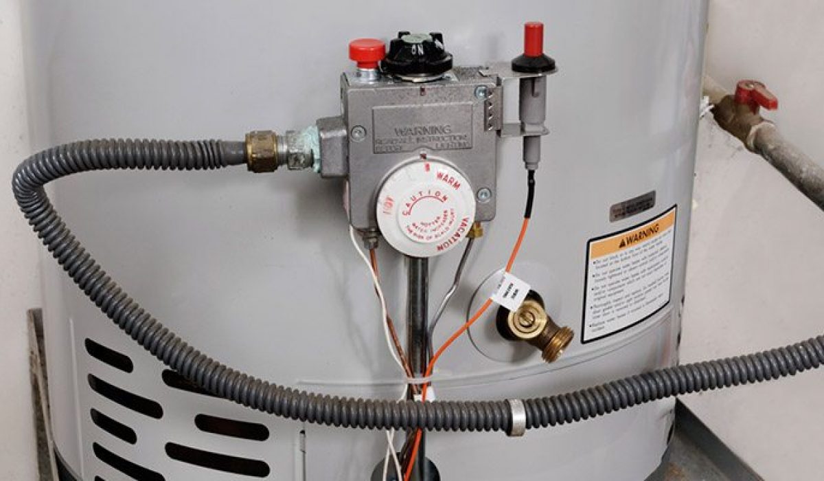 Temperature controls on hot water heater